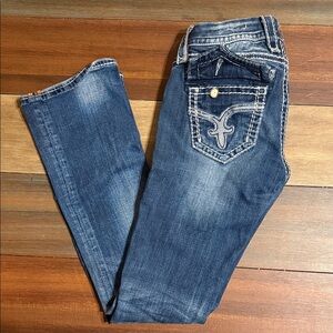 Rock Revival Blue Boot Cut Jeans